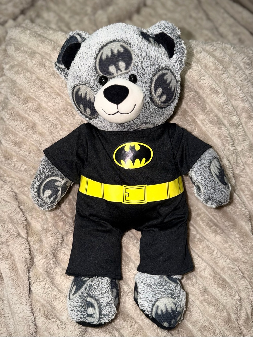 Build-A-Bear Workshop Batman Plush Teddy Bear DC Comics Retired 2015